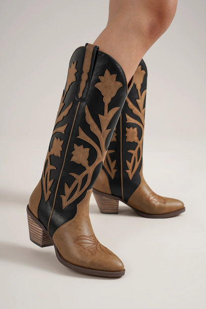 FLORAL WESTERN BOOTS