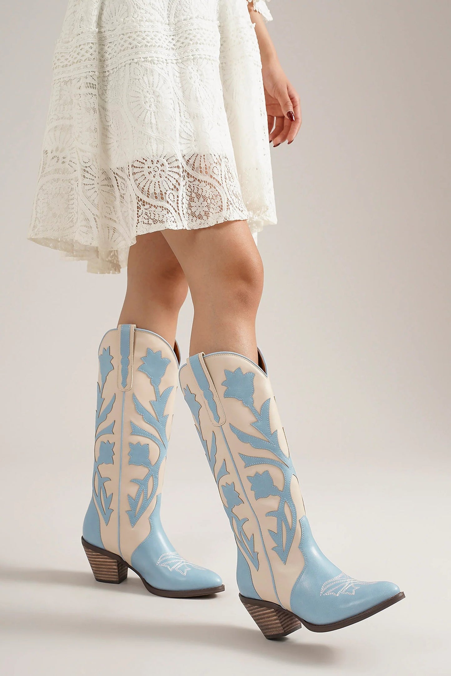 FLORAL WESTERN BOOTS