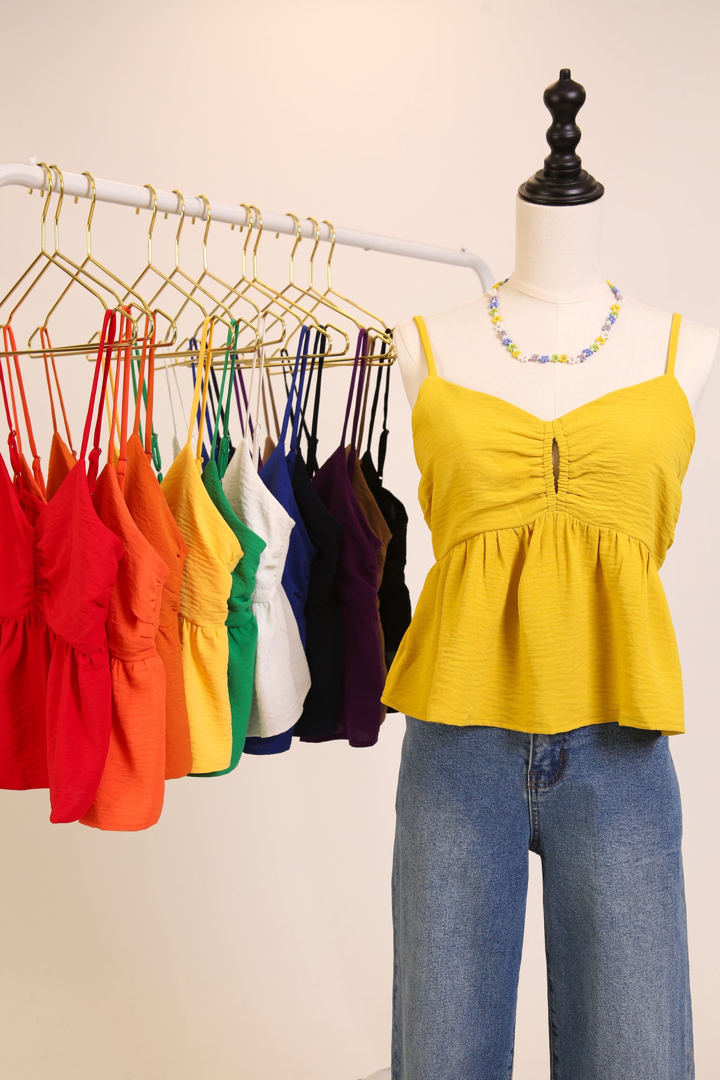 Set-O-ring airflow game day cami top