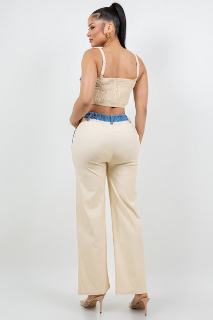 Two-pieces pants set