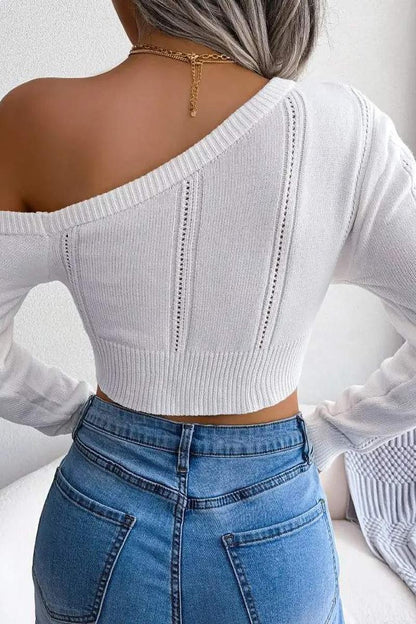 Fashion Knitwear, Comfortable Crop Top