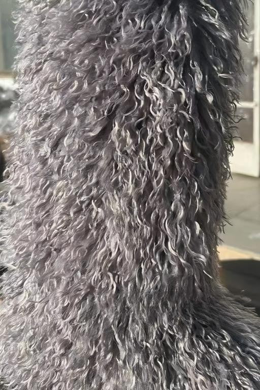 Long-plush Faux Beach Wool Furry Knee Boots