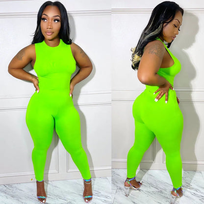 Solid Sleeveless Ipresistible Set