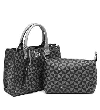 3-in-1 Monogram Satchel Value Set