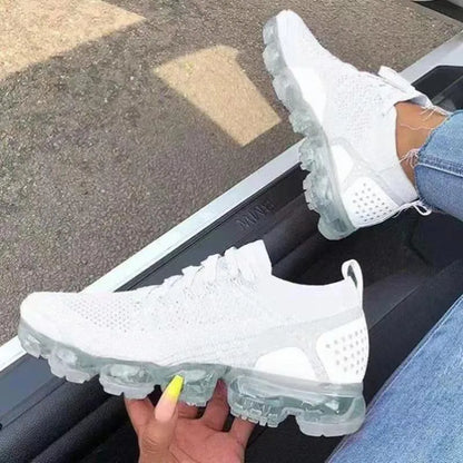 White Street Sportswear Patchwork Closed Sport Running Shoes