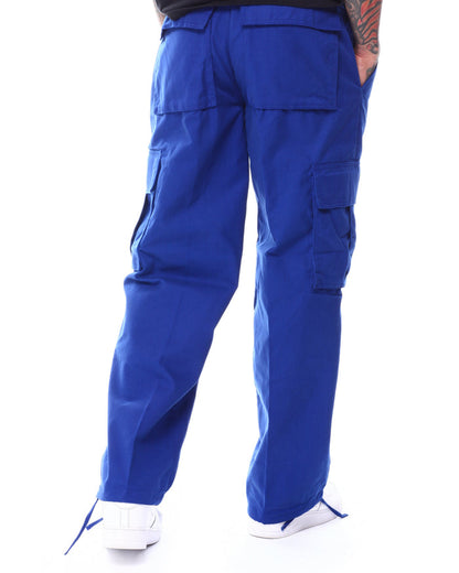 CARGO TWILL PANTS WITH BELT