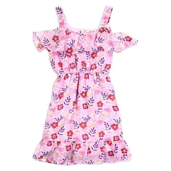DUCHESS Girls Chiffon Dress