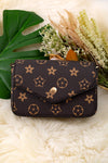 5"X 7"CROSSBODY PURSE WITH CHAIN.