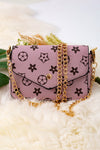 5"X 7"CROSSBODY PURSE WITH CHAIN.