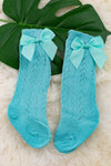 KNEE HIGH HOLLOW OUT MESH SOCK FOR BABY 3PCS