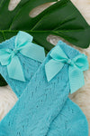 KNEE HIGH HOLLOW OUT MESH SOCK FOR BABY, (1PCS)