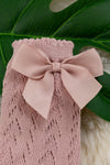 KNEE HIGH HOLLOW OUT MESH SOCK FOR BABY, (1PCS)