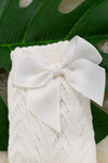 KNEE HIGH HOLLOW OUT MESH SOCK FOR BABY 3PCS