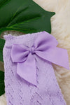 KNEE HIGH HOLLOW OUT MESH SOCK FOR BABY 3PCS