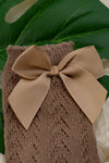 KNEE HIGH HOLLOW OUT MESH SOCK FOR BABY 3PCS