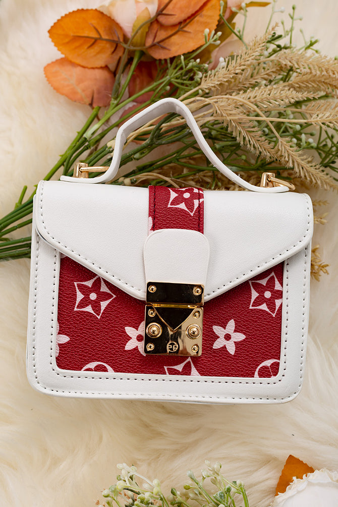 KHAKI/BROWN INSPIRED MINI PURSE