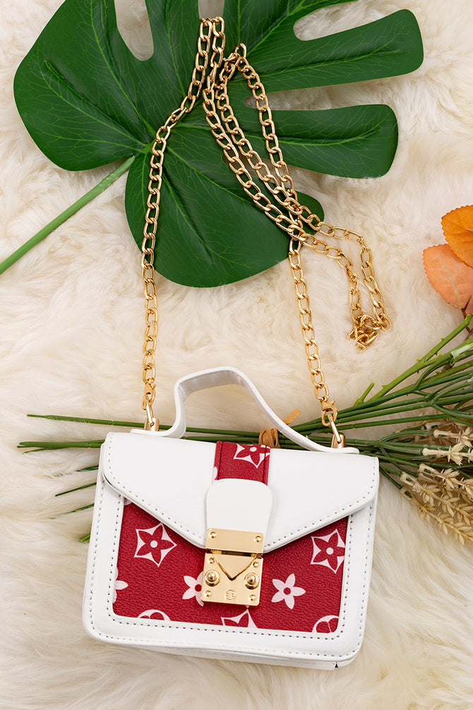 KHAKI/BROWN INSPIRED MINI PURSE