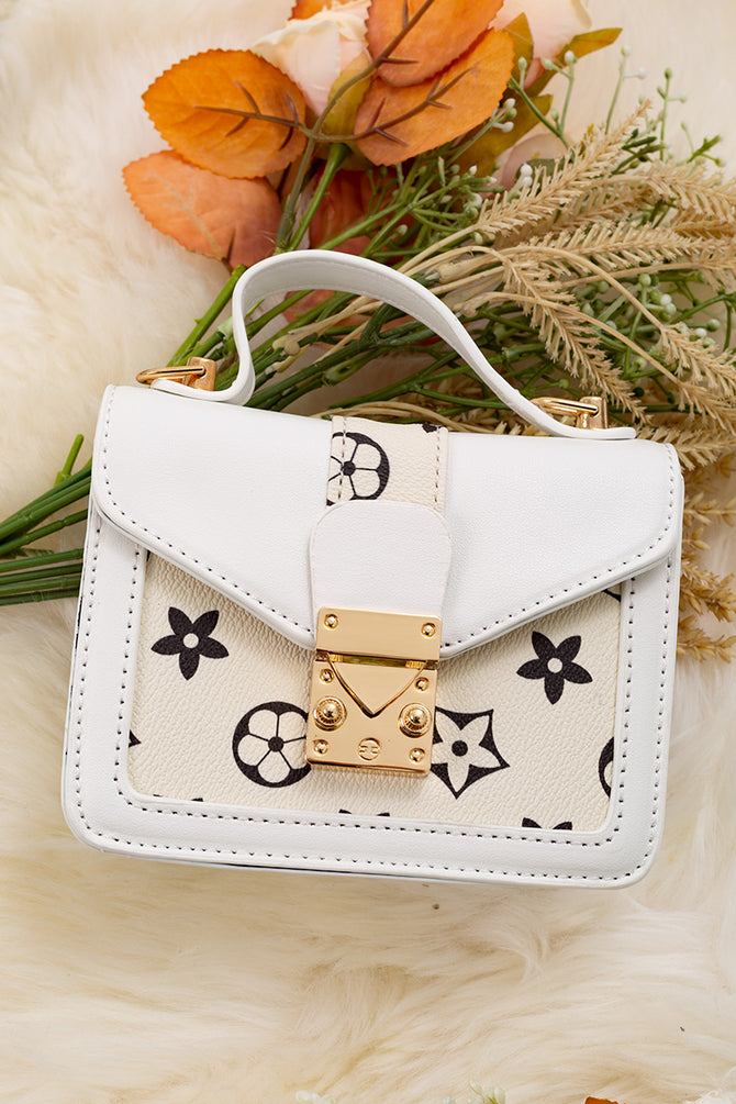 KHAKI/BROWN INSPIRED MINI PURSE