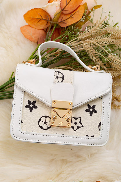 KHAKI/BROWN INSPIRED MINI PURSE