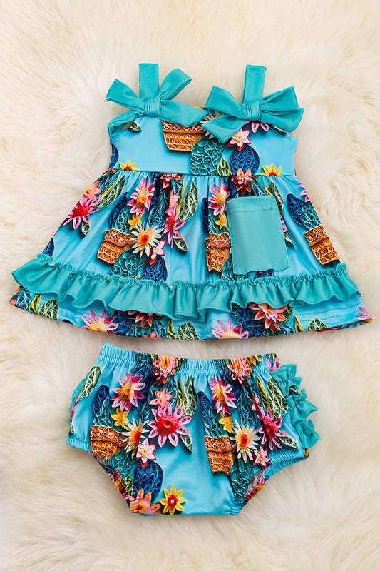 BABY SWING SET, RUFFLE BUTT BLOOMERS