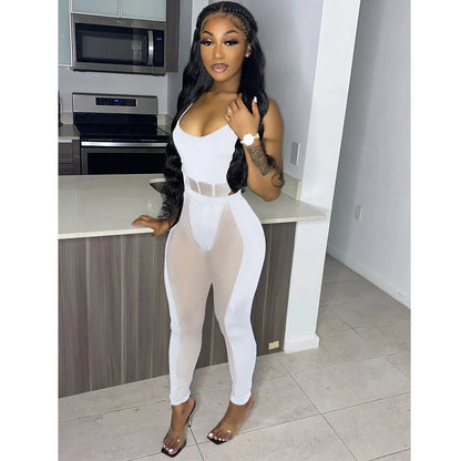 Sexy Mesh Nightclub Two Piece Set