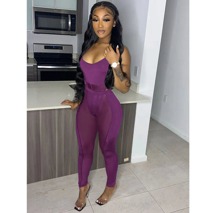 Sexy Mesh Nightclub Two Piece Set