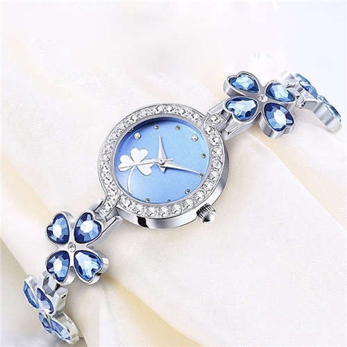 Clovers Design Elegant  Stainless Steel  Watch
