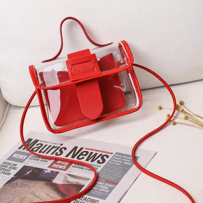 Casual Transparent Crossbody Bags