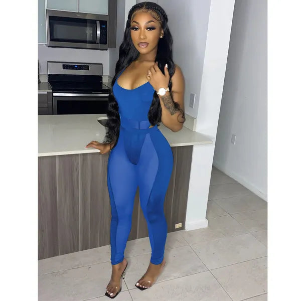 Sexy Mesh Nightclub Two Piece Set