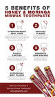 Essential Palace: Honey & Moringa Miswak Toothpaste