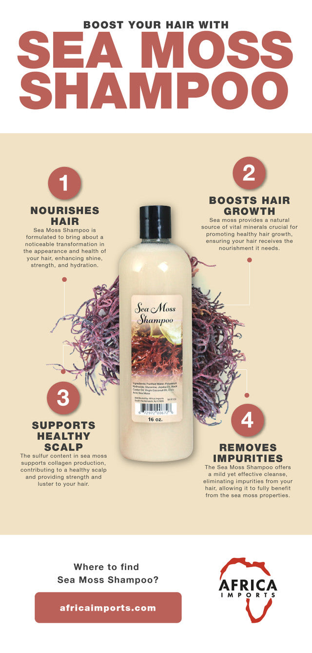 Sea Moss Shampoo - 32 oz.
