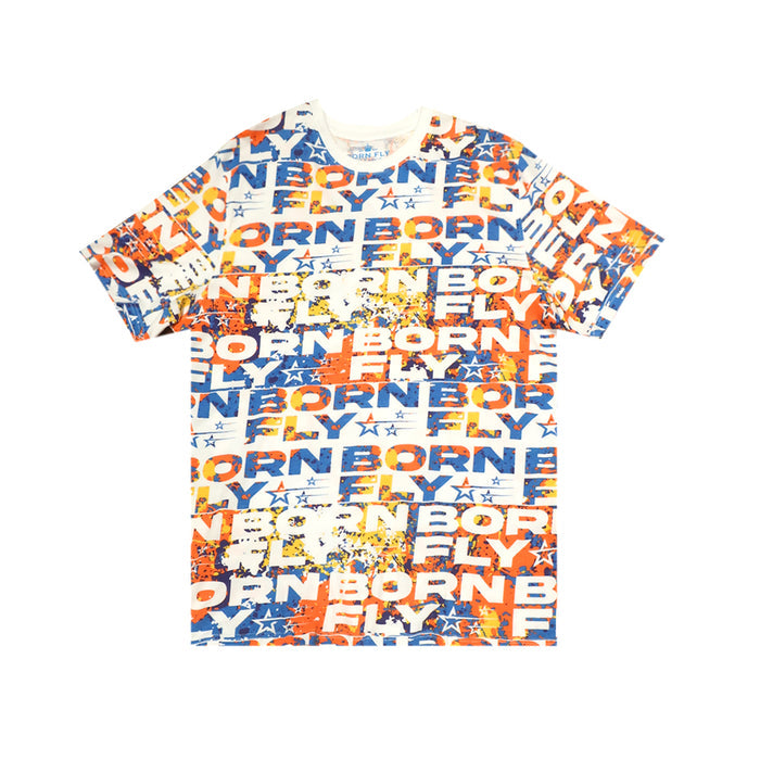 BORN FLY PLUS SIZE SHORT SLEEVE SHIRT