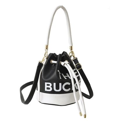 The Bucket " Draw String Shoulder Bag
