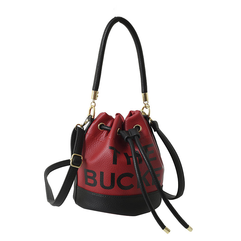 The Bucket " Draw String Shoulder Bag