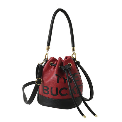 The Bucket " Draw String Shoulder Bag