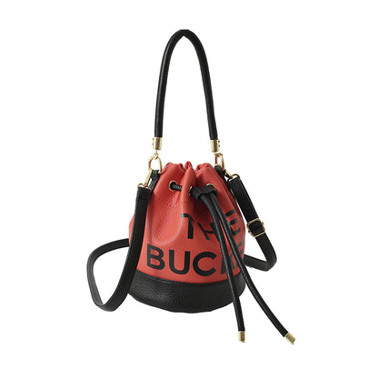 The Bucket " Draw String Shoulder Bag