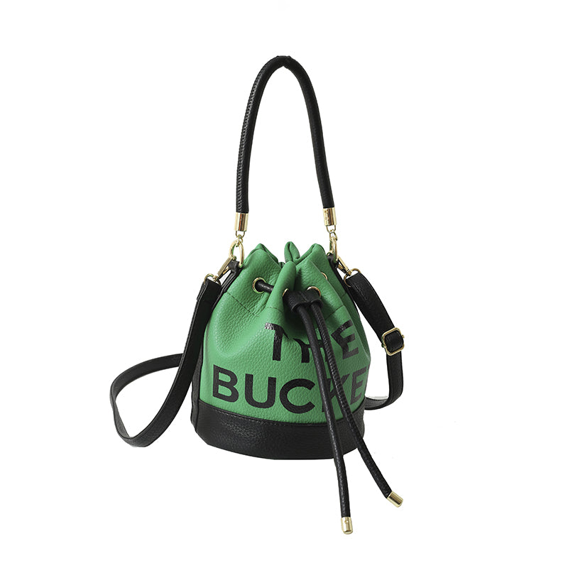 The Bucket " Draw String Shoulder Bag