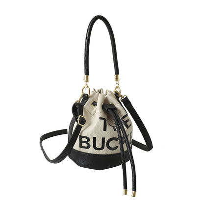 The Bucket " Draw String Shoulder Bag