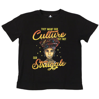Culture Struggle T-Shirt - Black