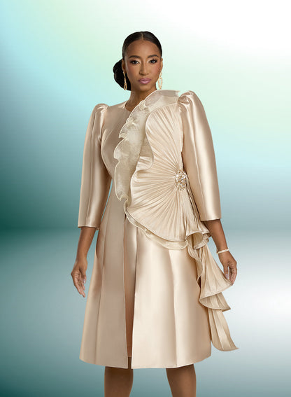 Silk Organza Dress with Jacket
