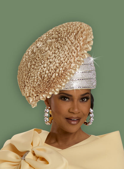 Collared Skirt Suit 2pc Set Matching Hat