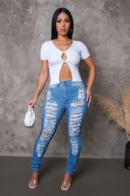 CUT OFF JEANS