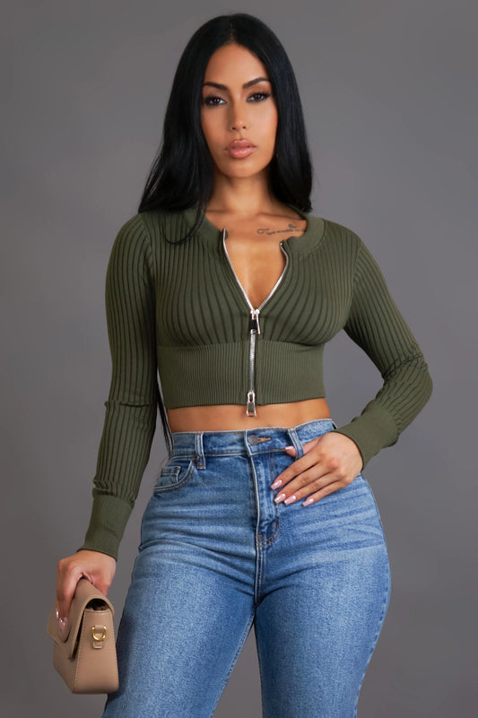 Going For A Walk Crop Top