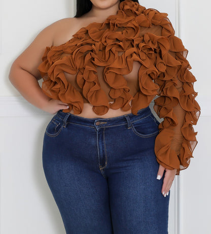 Exotic Plus Size Mami Top