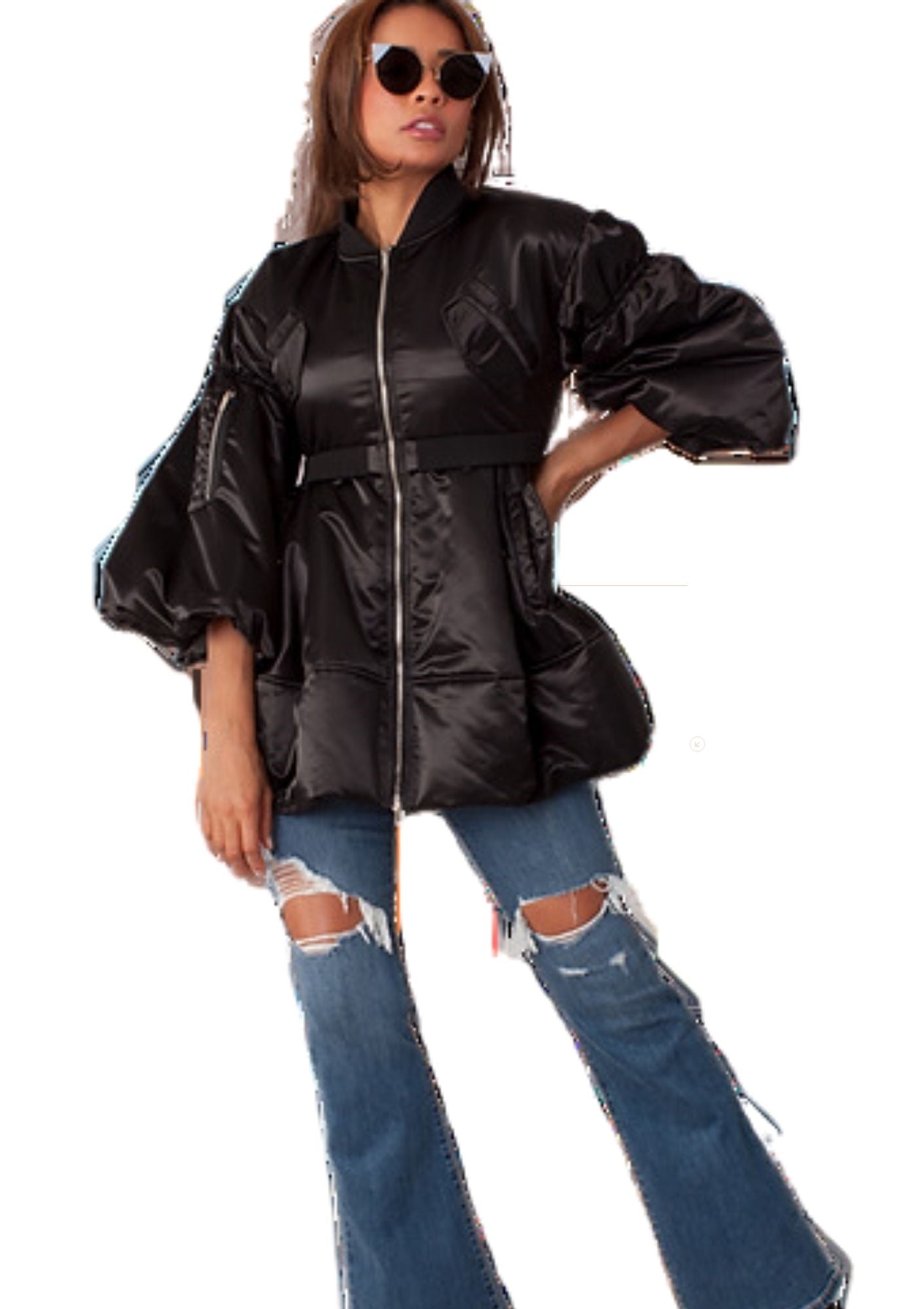 Olive Puff Jacket