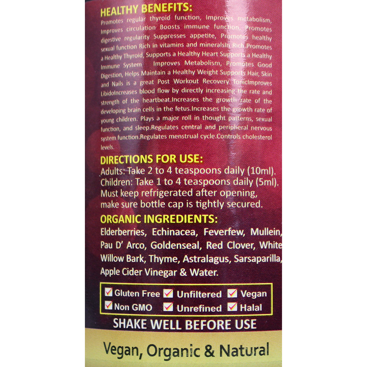 Organic Sea Moss Immunity Booster