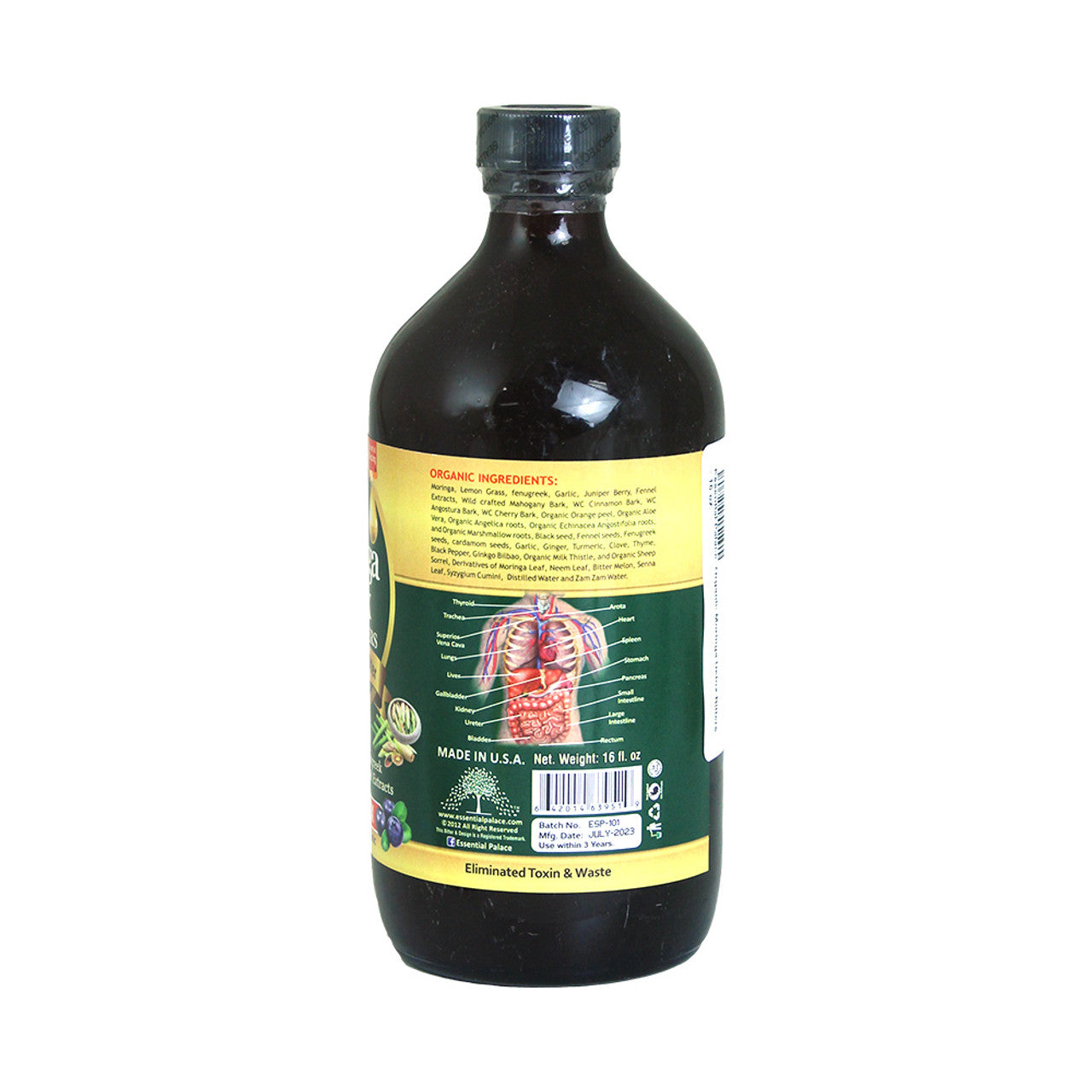 Essential Palace: Organic Moringa Detox Bitters