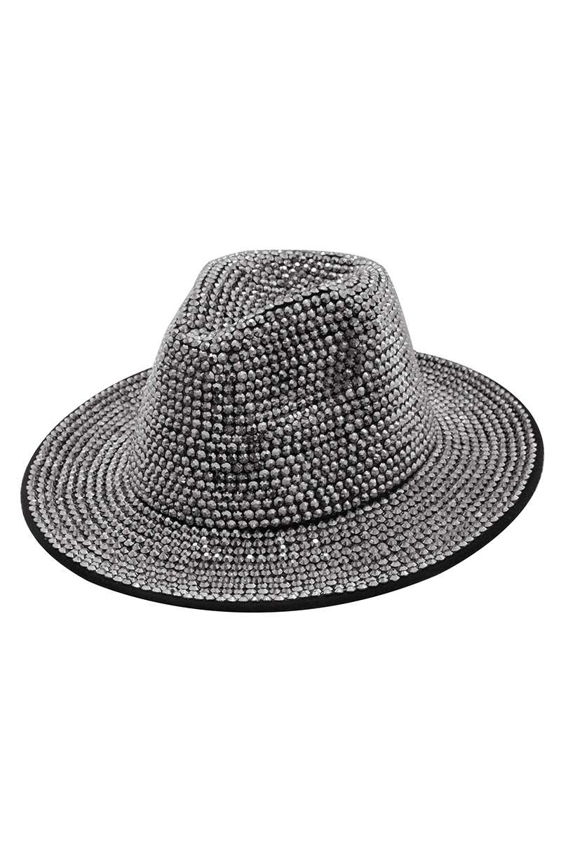 Rhinestone Fedora Hats