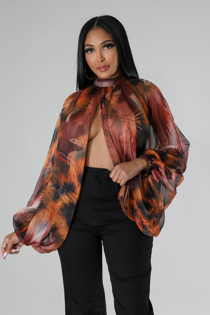 Chiffon Halter Tie Back (PLUS)