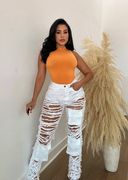 RIPPED UP JEANS